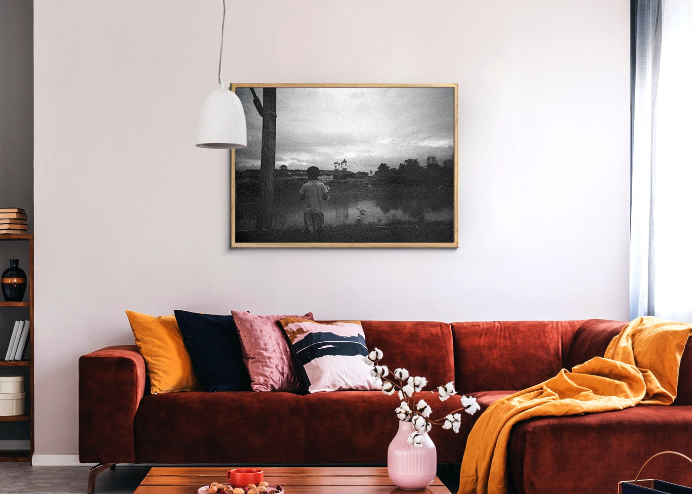 Aeron Denver Delos Reyes - My River - Print Original Oak - Projekt Street Photography