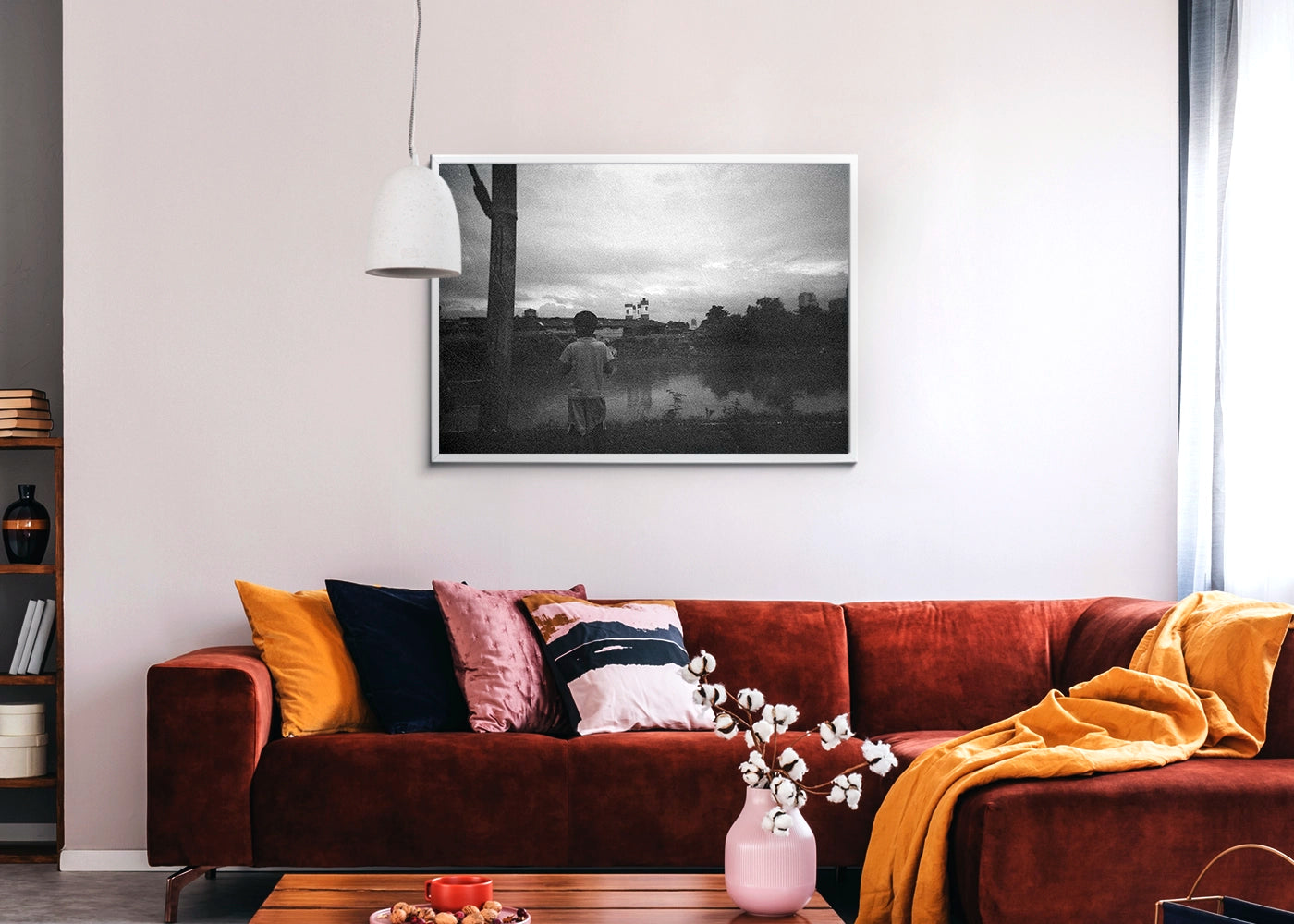 Aeron Denver Delos Reyes - My River - Print Original White - Projekt Street Photography