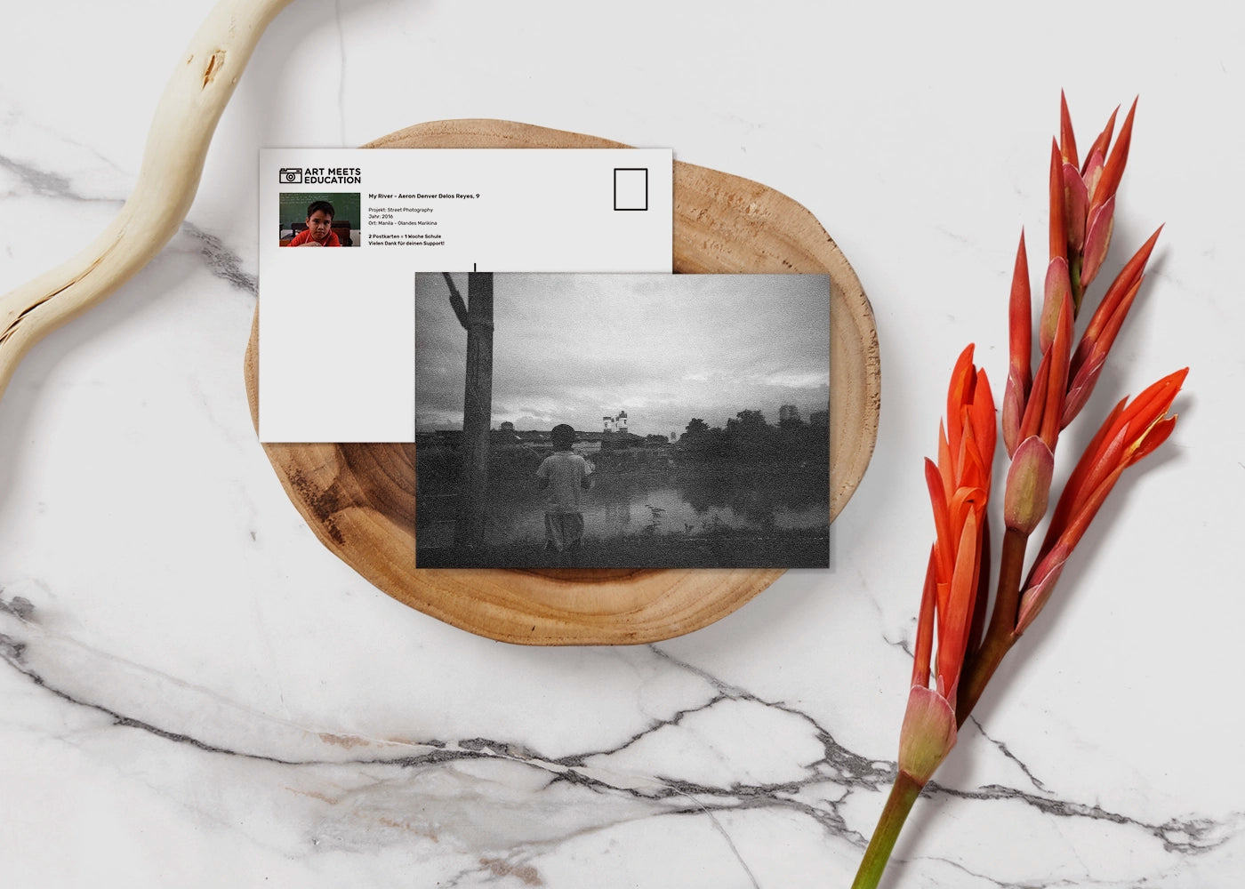 Aeron Denver Delos Reyes - My River - Print Postcard - Projekt Street Photography
