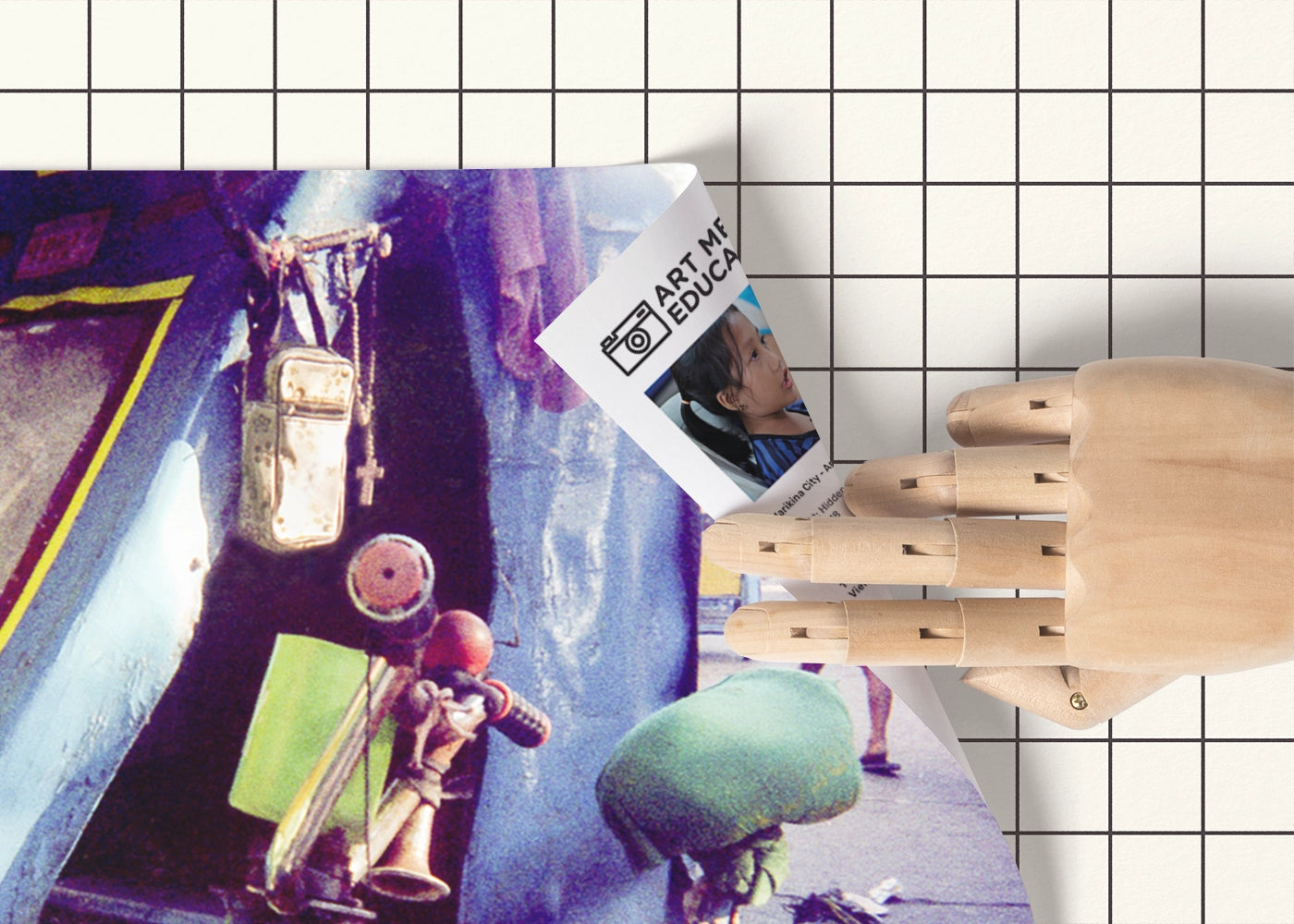 Angelica Abrigo Uy - Marikina City - Print Poster DinA3 Detail - Project Hidden Places