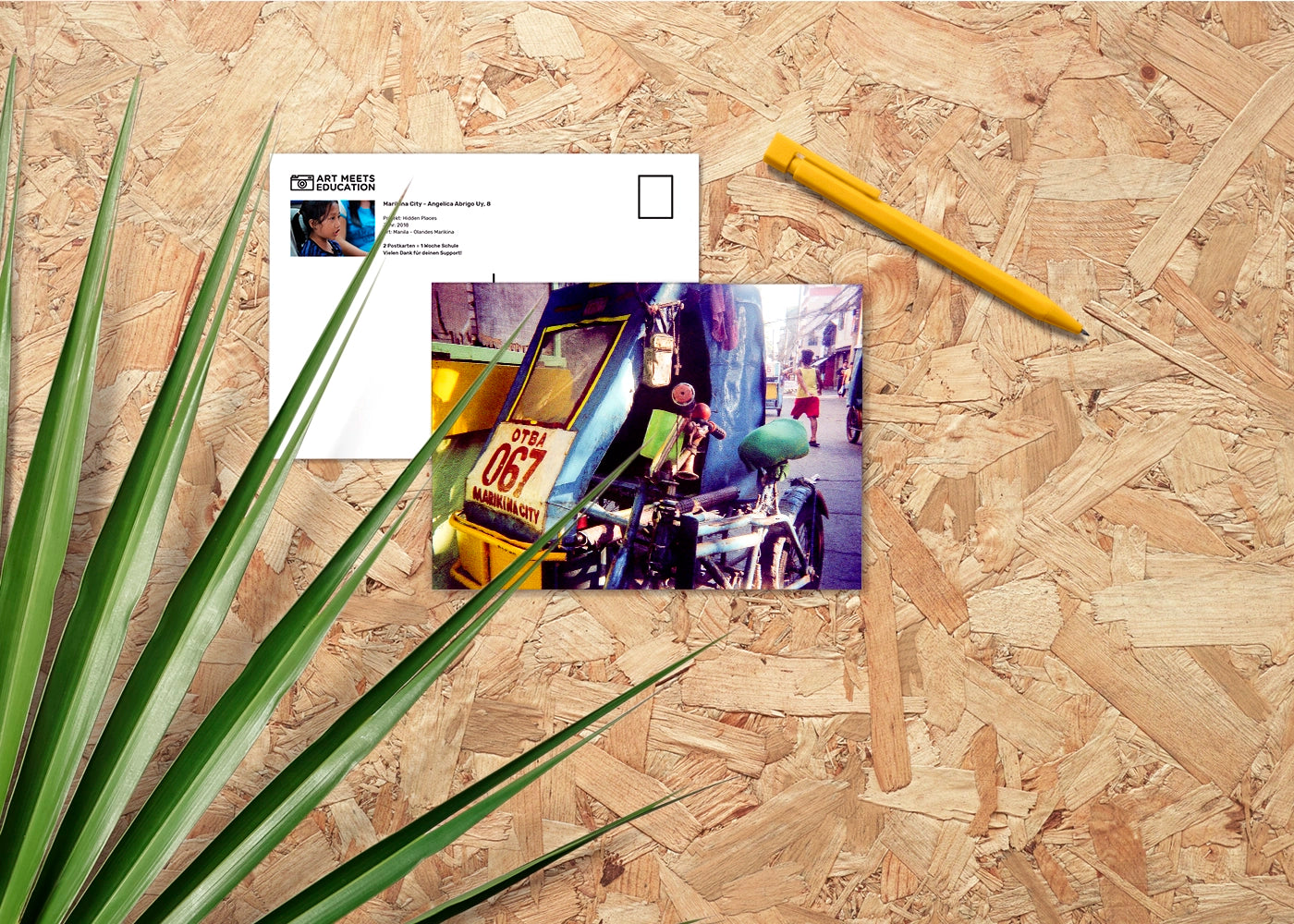 Angelica Abrigo Uy - Marikina City - Print postcard DinA6 - Project Hidden Places