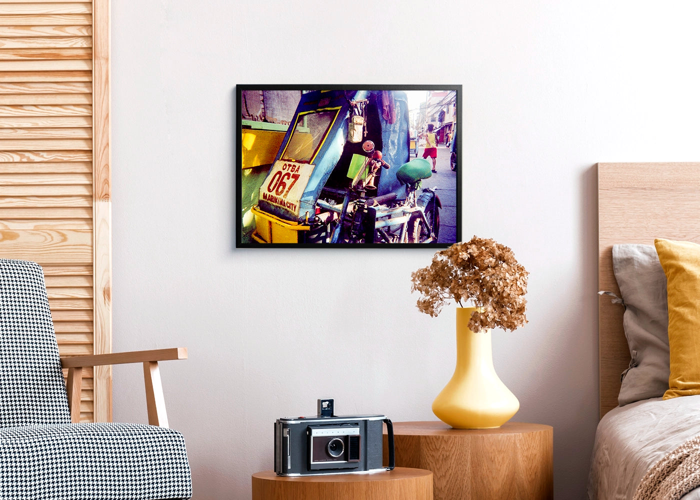 Angelica Abrigo Uy - Marikina City - Print Poster DinA3 Frame black- Project Hidden Places