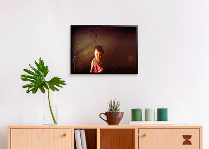 Jayson B. De Guia - Let's Go Outside - Print Poster DinA3 frame black- Project A Life In Colours