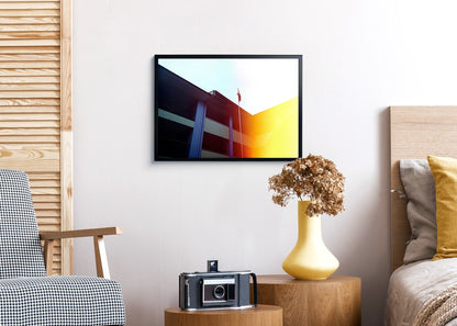 Terienz Adrien A. Rivas - Our Flag - Print Poster DinA3 frame black- Project Street Photography